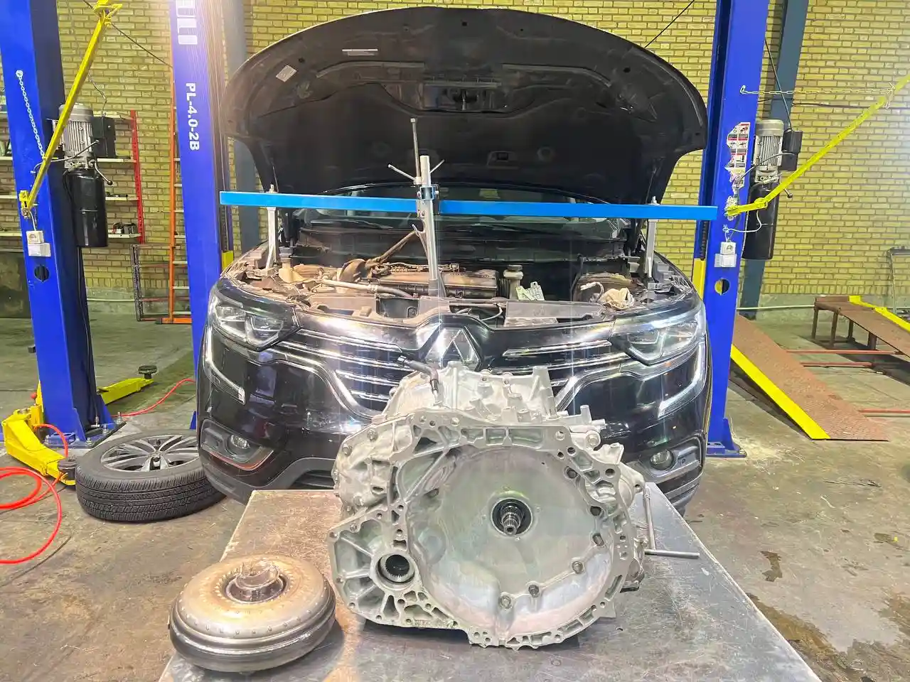 تعمیر گیربکس رنو کولیوس