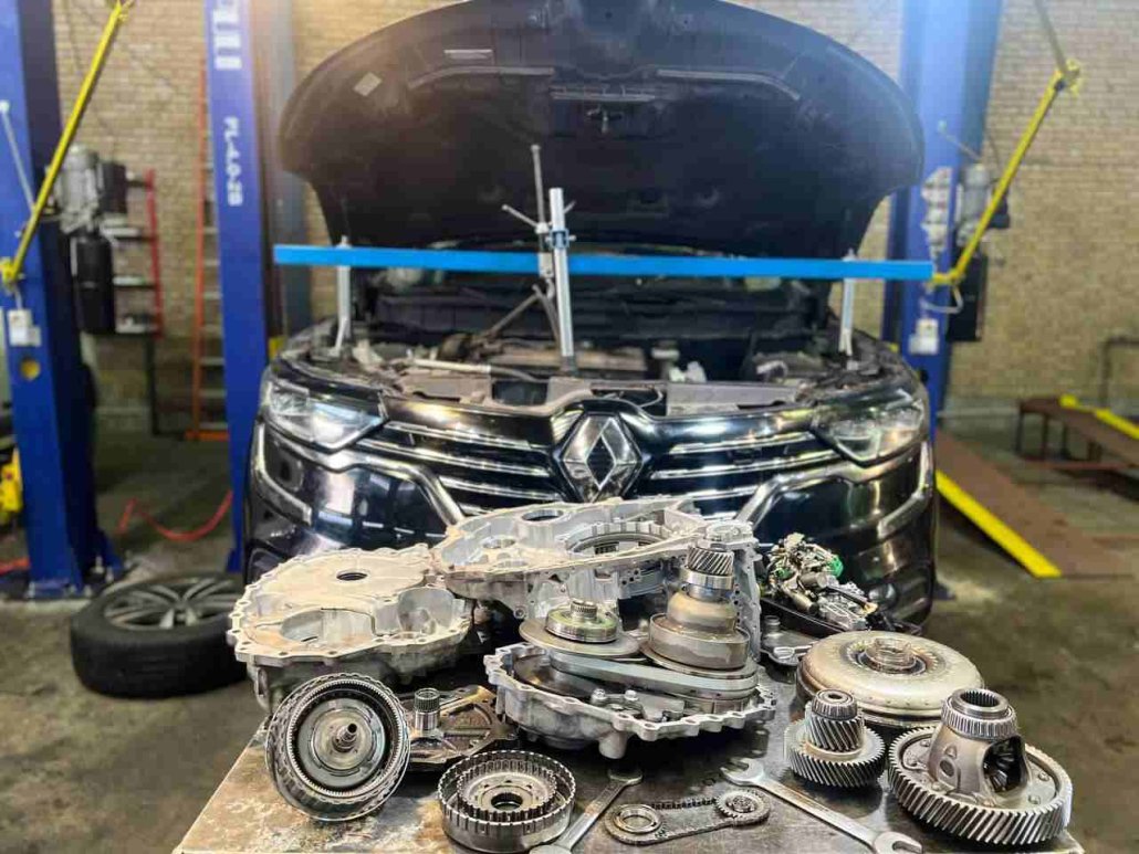 تعمیر گیربکس رنو کولیوس