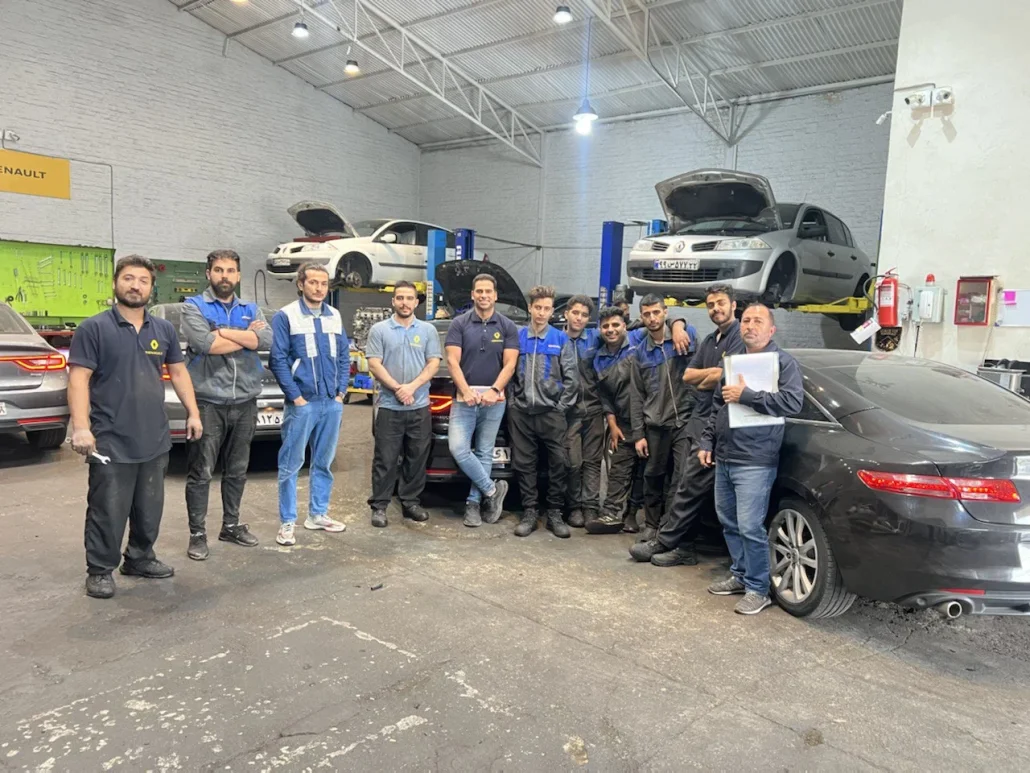 خرابی دسته موتور مگان